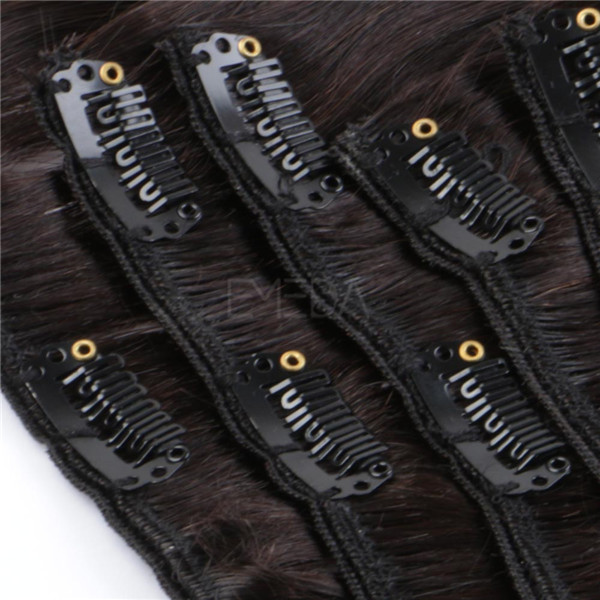 Remy Hair clip in extensions for thick hair XS055